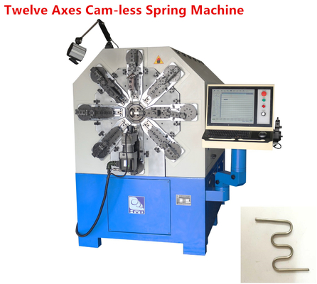 Link Rocker Tasarımlı Üç Eksenli CNC Yaylı Tel Şekillendirme Makinesi