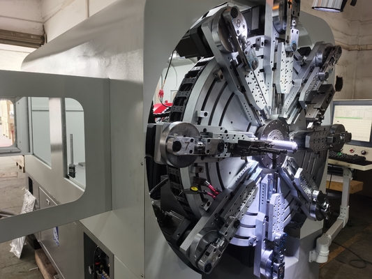 50.7KW Servo Motorlu 2-6mm Çok Fonksiyonlu Sarma CNC Yay Şekillendirme Makinesi