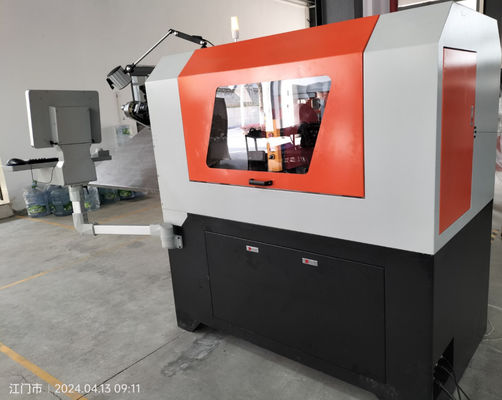 Servo Sürücülü 0.3 - 2.5mm Tel Şekillendirme Çok Fonksiyonlu CNC Yay Yapma Makinesi