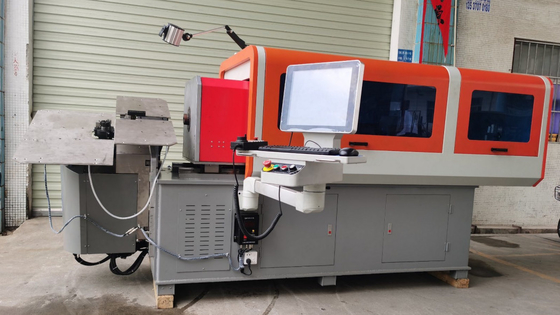 CNC Kablo Eğme Makinesi, 8 Eksenli 3D Kablo Eğme
