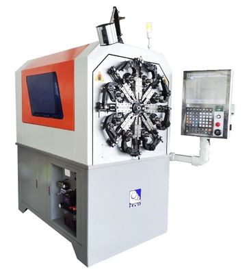 Yüksek hassasiyetli CNC Yay Makinesi HYD-20T-5A Beş Eksenli Tel Dönüşü