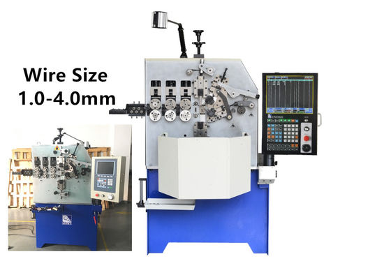 Bilgisayarlı CNC Burulma Yayı Makinesi Dakikada 120 Metre Makara Hız Sistemleri