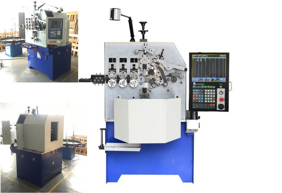 1.0 - 4.0mm Çaplı Çelik Yay Makinesi Üç Eksenli Çok Şekilli Yaylar İçin