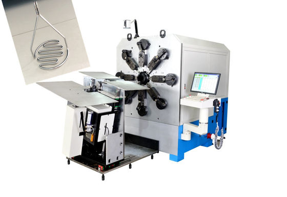 Körük Kompresyon Yayı için Vesatatif Döner CNC Yay Biçim Makinası