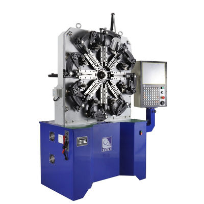 Sanyo Servo Motor Sürücülü Kam CNC Yay Yapma Makinesi Yay Sarma