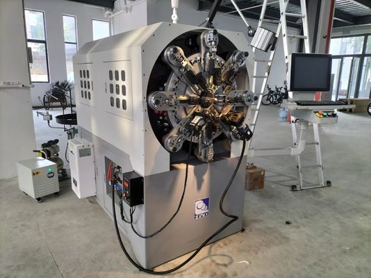 0.3-2.5mm Yüksek Verimli CNC Yay Makinesi Bilgisayar Çok Fonksiyonlu Sarıcı