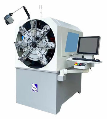 0.3-2.5mm Yüksek Verimli CNC Yay Makinesi Çok Fonksiyonlu Bilgisayar Sarıcı