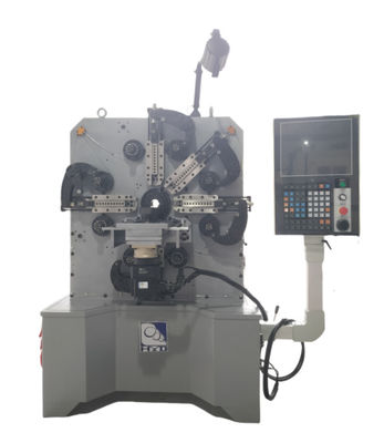 Cam CNC Bahar Yapım Makinesi 1.0-4.0mm Sanyo Servo Motorlu Bahar Dolaşım Makinesi
