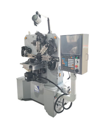 Cam CNC Bahar Yapım Makinesi 1.0-4.0mm Sanyo Servo Motorlu Bahar Dolaşım Makinesi