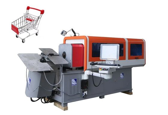 Automatic 3D Wire Bending Machine with 10 Axes Servo Motors and 12kw Power for High Precision Bending