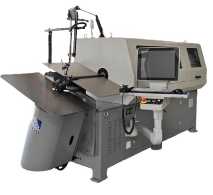 2-8mm çelik tel için bilgisayar kontrollü yay tel bükme makinesi ve şekillendirme makinesi