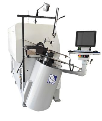 2-8mm çelik tel için bilgisayar kontrollü yay tel bükme makinesi ve şekillendirme makinesi