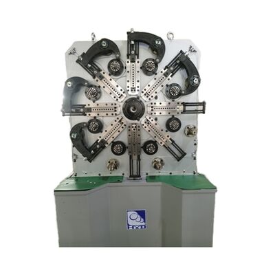 Otomatik CNC 1.0-4.0mm Yaylı Yuvarlama Makinesi, Sanyo Servo Motoru ile Metal ve Metalürji Makineleri için