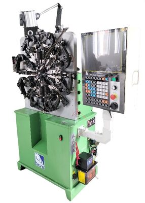 Fabrika Doğrudan CNC Bilgisayar Çeşme Makinesi 0.2-2.3MM SS Otomatik Endüstriyel Kullanım Çeşme Formasyon Makinesi Motor Çekirdek Bileşeni