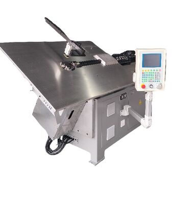 Yüksek Hassasiyetli 2.5-10.0MM 2D Otomatik Tel Bükme Makinesi Otomotiv Endüstrisi İçin Motorlu 4-5 Eksen Döner Kafa