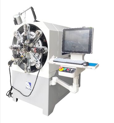 HYD 0.3-2.5mm Yüksek Verimli CNC Yay Makinesi Çok Fonksiyonlu Bilgisayar Yay Makinesi
