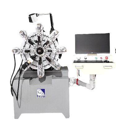 Otomatik Hassas KANLESS Yay Sarma Makinesi Çok Fonksiyonlu 0.3-2.5MM Motor Çekirdek Bileşen Üretimi ve Şekillendirme için