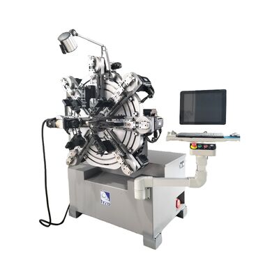 HYD Otomatik CNC Yay Sarma Teli Üretim Makinesi 1.0-4.0mm Kamız Motor Çekirdeği Metal & Metalurji Makineleri için