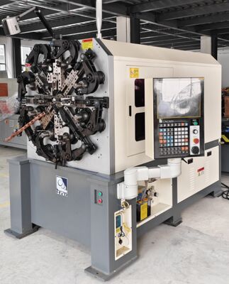 Kam 4.0mm CNC Yay Yapma Ekipmanı Sanyo Motor CE ISO9001 Mavi Sistemler