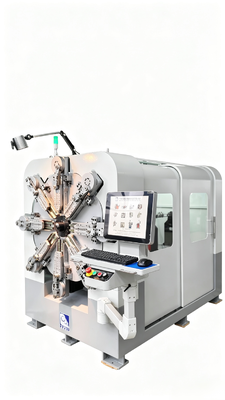 80m/dk CNC Yay Yapma Makinesi Tel Bükme ve On Altı Eksen Sistemi