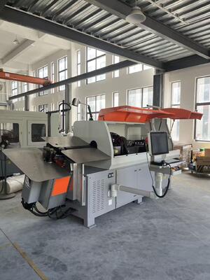 3-8mm Düşük Karbonlu Çelik İçin Yüksek Verimli CNC Yay Makinesi On İki Eksen