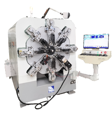 Camless CNC Bahar Yapım Makinesi 1.0-4.0mm 12 Eksen Tel Formasyon Sistemleri
