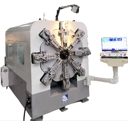 Camless CNC Bahar Yapım Makinesi 1.0-4.0mm 12 Eksen Tel Formasyon Sistemleri
