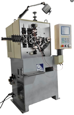 Altı Eksenli Yaylı Yuvarlama Makinesi Tel Dimater 0.5-2.0mm Yaylı Yuvarlama Ekipmanı
