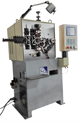 Altı Eksenli Yaylı Yuvarlama Makinesi Tel Dimater 0.5-2.0mm Yaylı Yuvarlama Ekipmanı