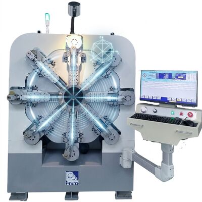 Yüksek Hassasiyetli CNC Yay Yapma Makinesi Tek Eksenli Servo Motor Sistemleri