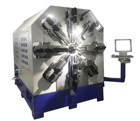 Yüksek Hassasiyetli CNC Yay Yapma Makinesi Tek Eksenli Servo Motor Sistemleri
