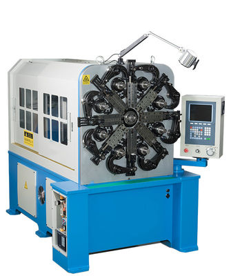 Kam 4.0mm CNC Yay Yapma Ekipmanı Sanyo Motor CE ISO9001 Mavi Sistemler