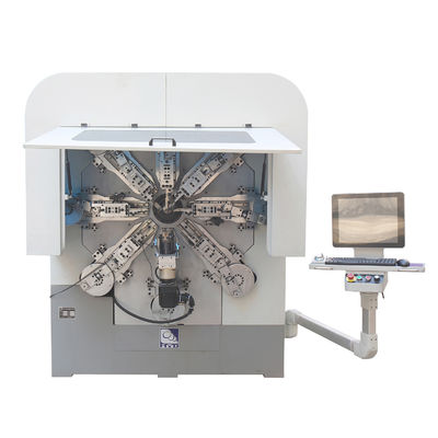 Otomobil Süspansiyon Yay Yuvarlama Makinesi 6.0mm Camless CNC Yay Makinesi
