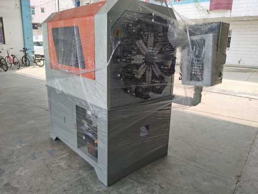 Yay Şekillendirme için Sanyo Motor CNC Kam 0.3 - 2.5mm Tel Döner Bükme Makinesi