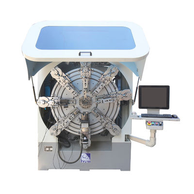 360 derece Camless Rotary 4mm Kablo CNC Bahar Makinesi Hızlı Bobin Formasyonu