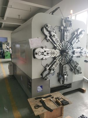 Otomobil Süspansiyon Yay Yuvarlama Makinesi 6.0mm Camless CNC Yay Makinesi