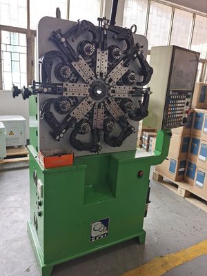 0.2 - 2.3mm Tel Çapı CNC Yay Makinesi Yüksek Hassasiyetli 3-4 Eksen Sistemleri