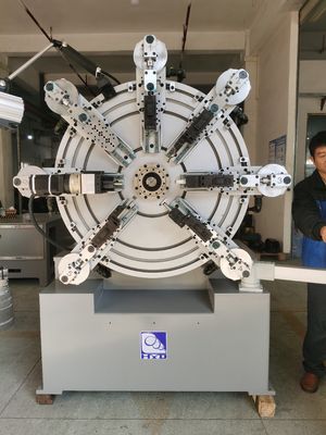 4.0mm CNC Kontrol Yay İmalat Makinesi Sarma Şekillendirme Sistemleri