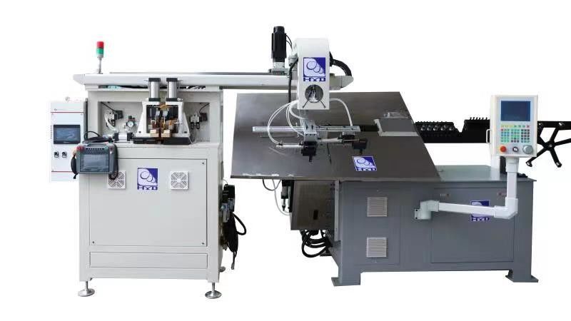Üç Eksenli 2D Tel Bükme Makinesi Sert Yaylı Çelik İçin Yüksek Hız 1 - 3 Mm