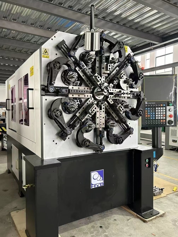 HYD-40T-5A Beş eksenli CNC yay şekillendirme makinesi 1.0-4.2mm