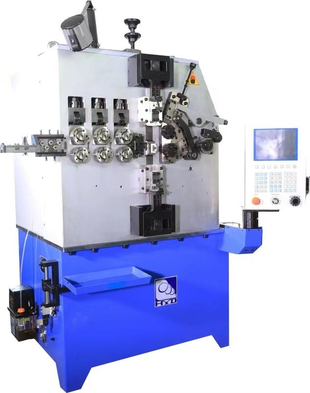 Bilgisayarlı CNC Burulma Yayı Makinesi Dakikada 120 Metre Makara Hız Sistemleri