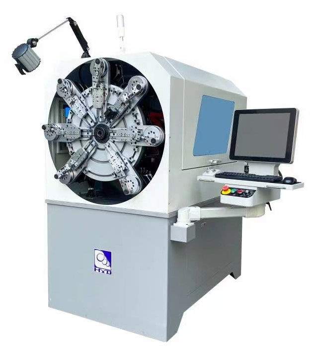 0.3-2.5mm Yüksek Verimli CNC Yay Makinesi Çok Fonksiyonlu Bilgisayar Sarıcı