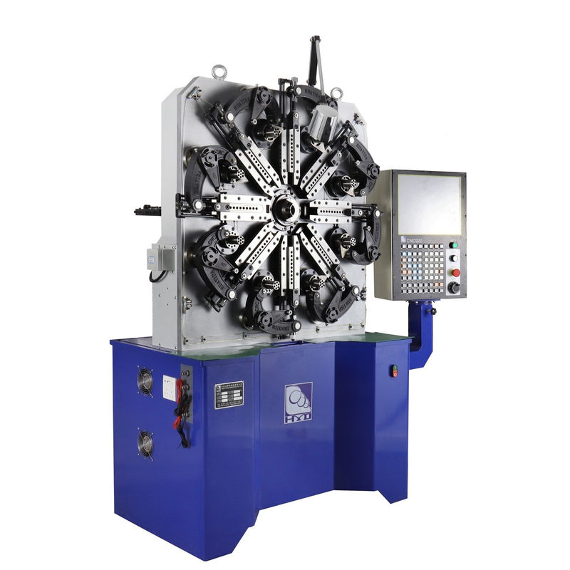 1.0-4.0mm Cam CNC Bahar Yapım Makinesi, Sanyo Servo Motorlu Bahar Dolaşım Makinesi