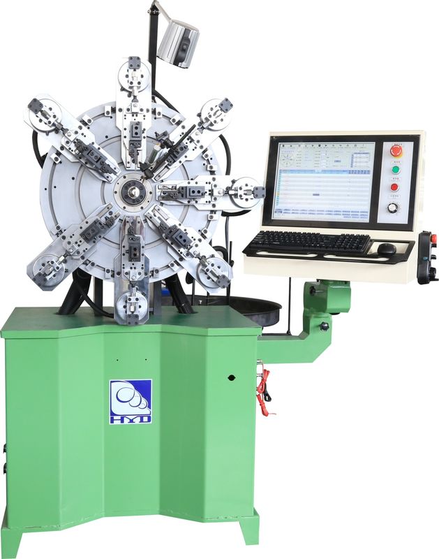 Maksimum Tel Çapı 2.5mm Tel İçin Çok Yönlü CNC Küçük Yay Yapma Makinesi