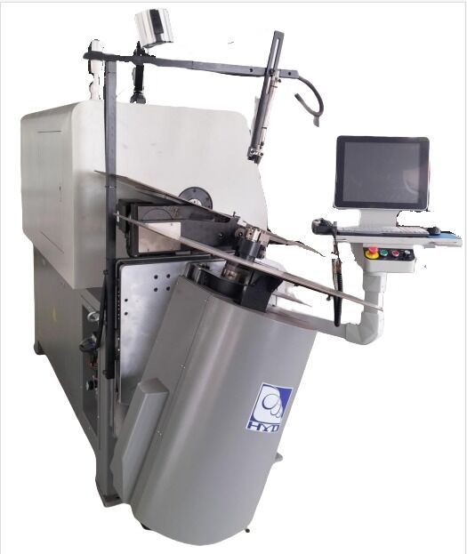 8 Eksenli Yüksek Hassasiyetli 3D Tel Bükme Makinesi 2.0-8.0mm Döner Tel Otomatik Otomotiv Endüstrisi Metal Metalurji Motoru İçin