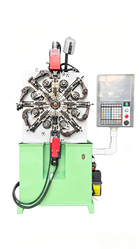 Yüksek Hızlı CNC Yay Form Makinesi 0.2 - 2.3mm 100KG Çözücü ile